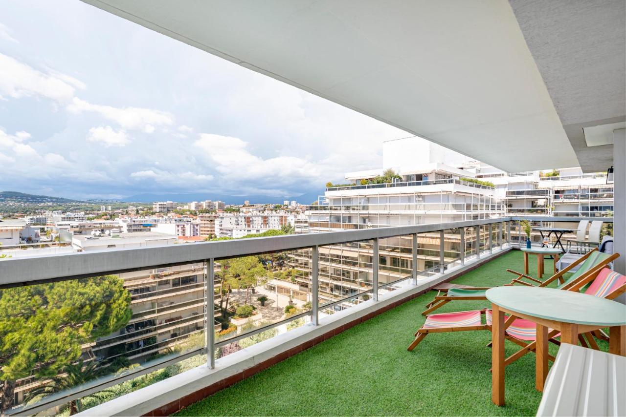 Coup De Coeur! Vue Mer! Terrasse Dangle! Antibes Exterior foto